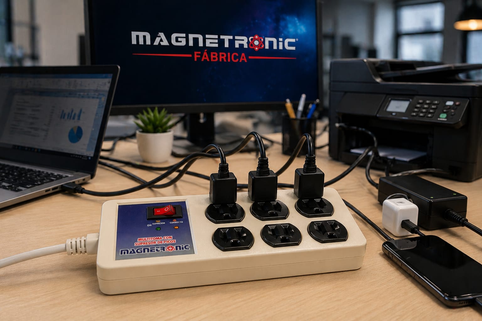 Regulador de voltaje Magnetronic